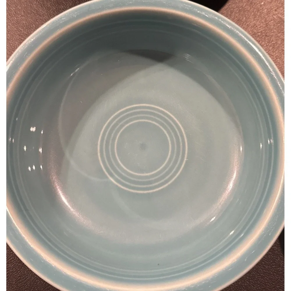 Fiestaware Turquoise Cereal‎ Soup Bowls Bowl Fiesta 7 Inch USA HLC Set Of 4